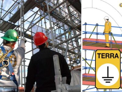 messa a terra ponteggi